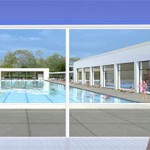 Nouveau centre aquatique à Lunéville (54)